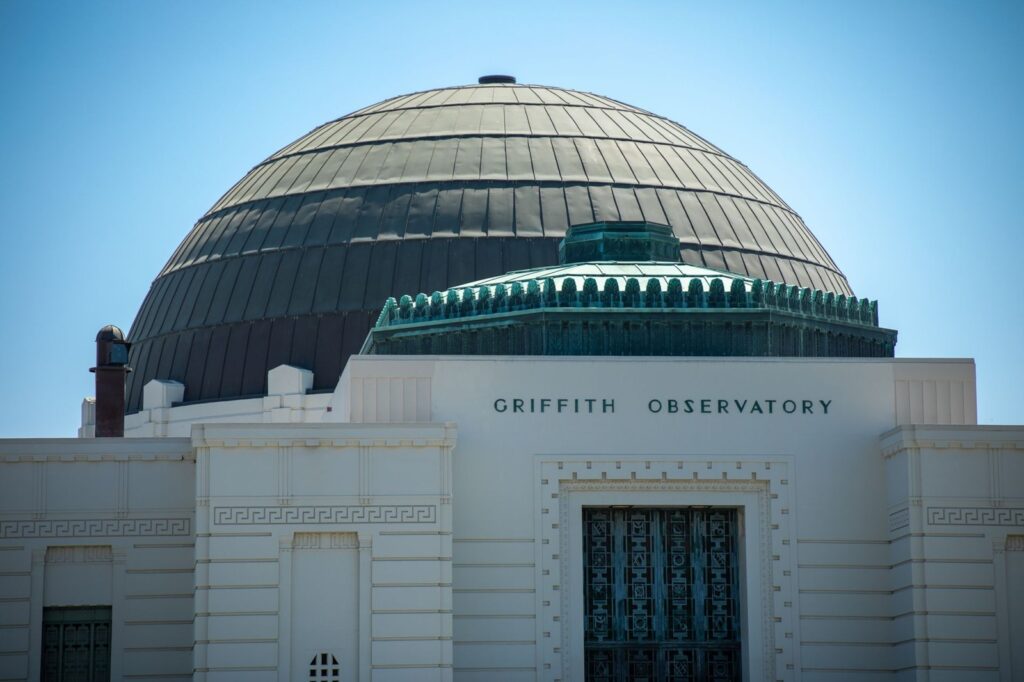 Dome of the Griffith Observatory in Griffith Park, Los Angeles, The Lavatory Los Angeles